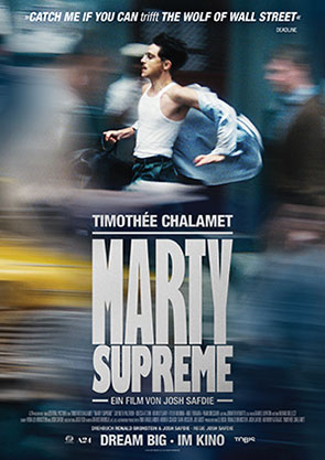 Marty Supreme Timothee Chalamet Film Poster